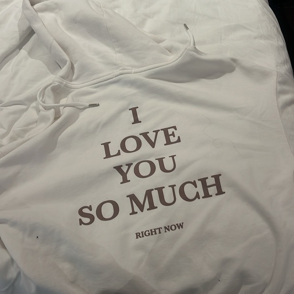 Garage Tops - Garage white zip up size medium